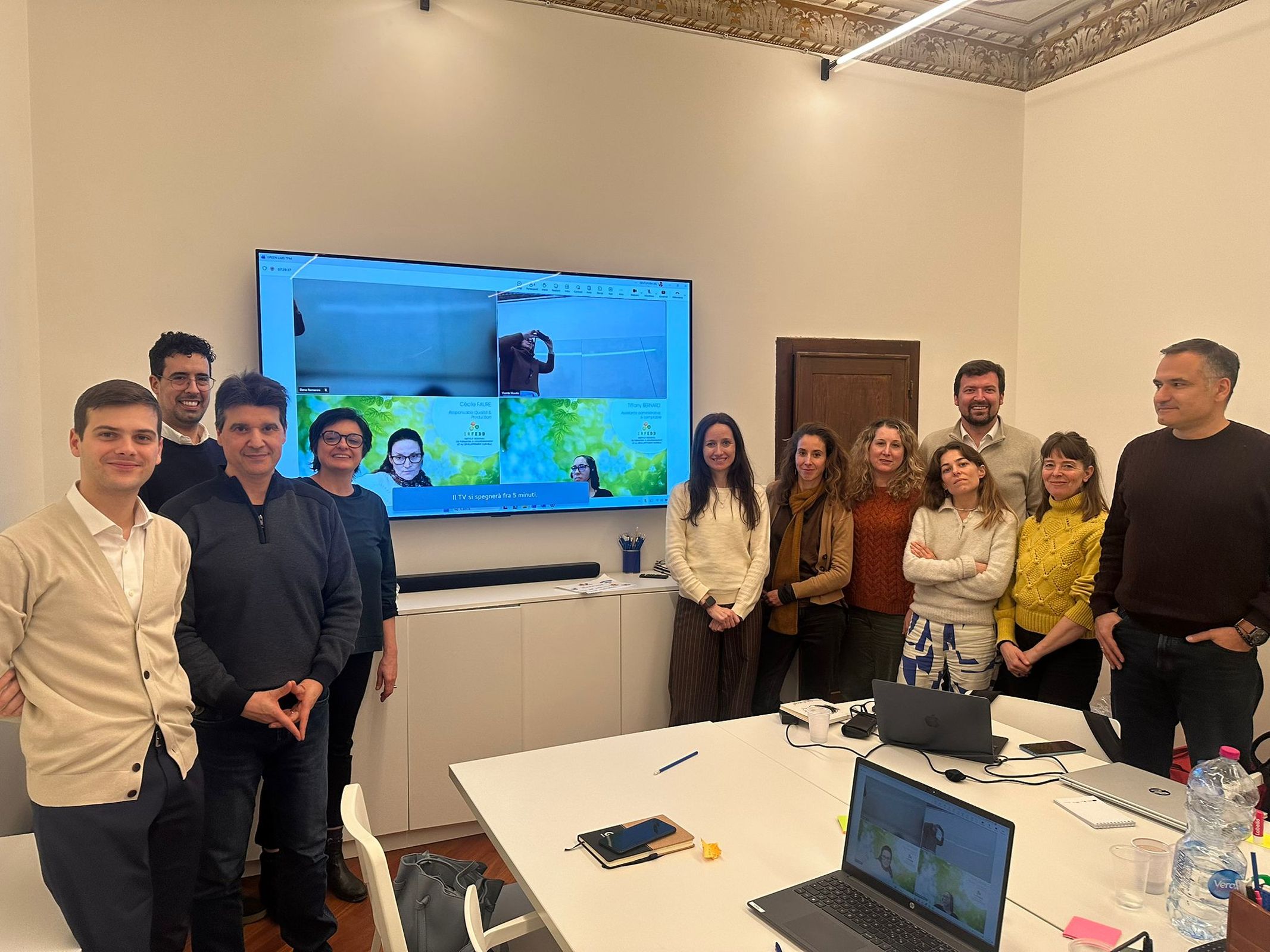 Réunion transnationale en Italie pour les partenaires du projet Green Labs !